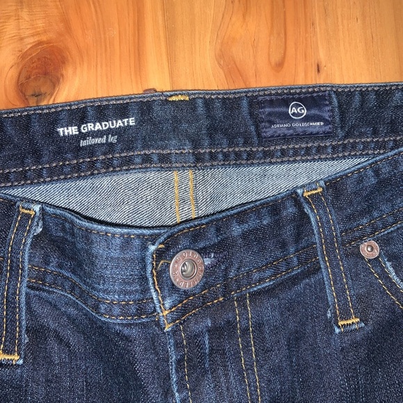 Adriano Golfschimded the graduate tailored leg mens jeans - Picture 4 of 6